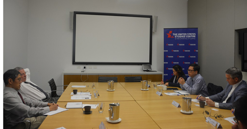 การแลกเปลี่ยนเกี่ยวกับปัญหาในทะเลตะวันออก ณ สถาบันวิจัยต่างๆของออสเตรเลีย